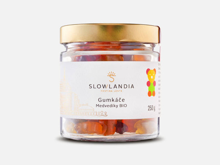 Żelkowe misie BIO 250g SLOWLANDIA